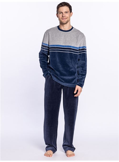 3463370 SHOWERY PIJAMA LARGO VELOUR