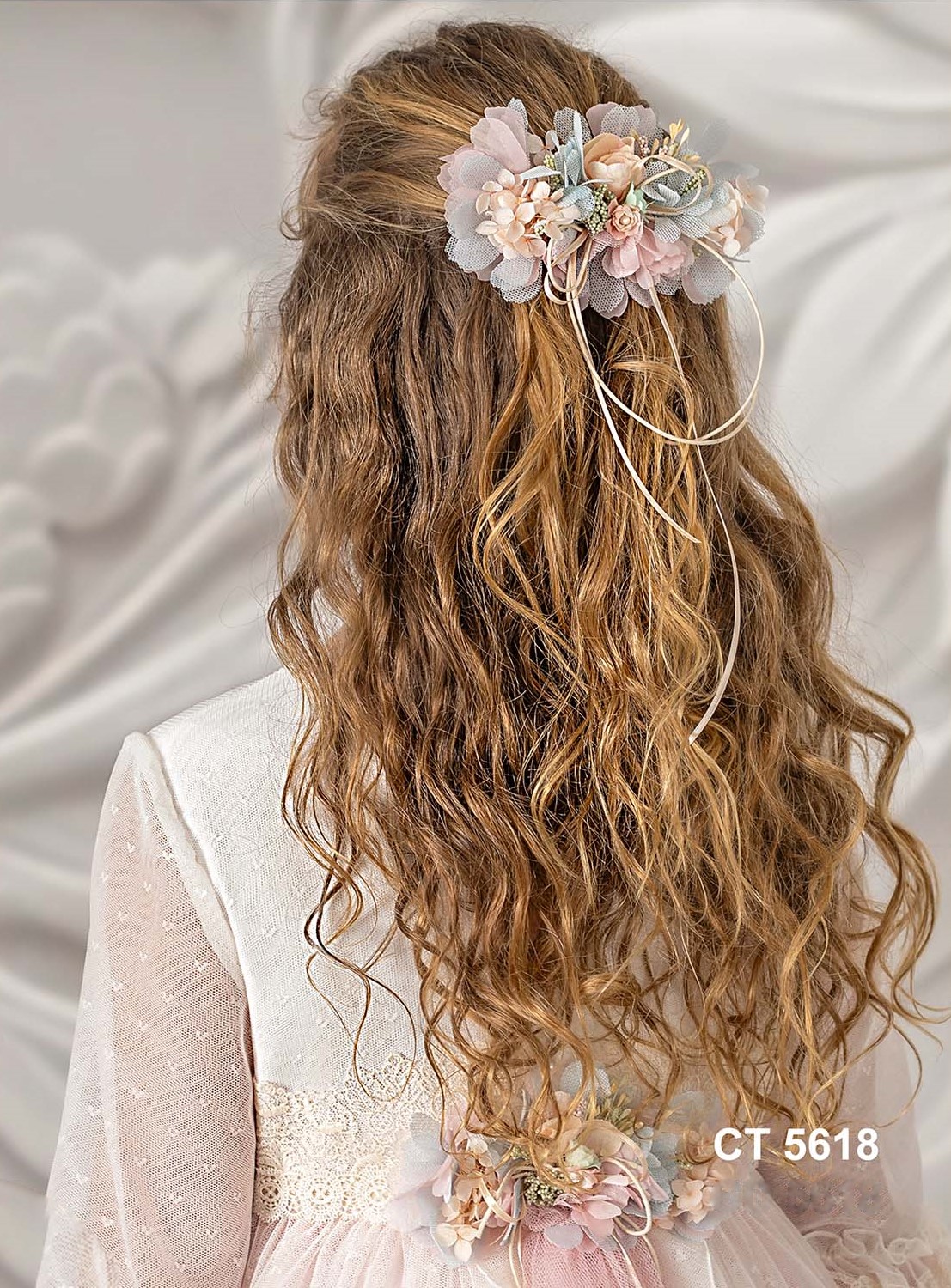 Pelo Complementos Vestido Comunion CT5618 TOCADO COMUNION