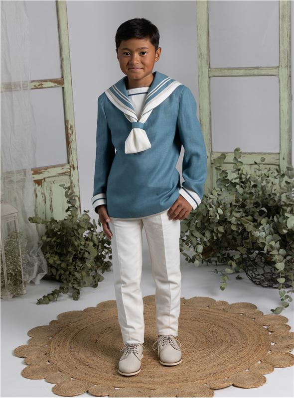 Camisa Trajes Comunion Timoneles 2021 7573 2009 COMUNION MARINERO