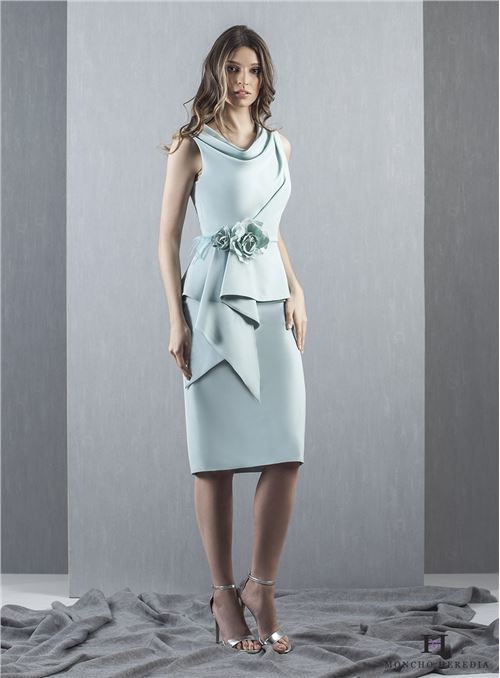 MH1017.4 VESTIDO PEPLUM S/M FLOR