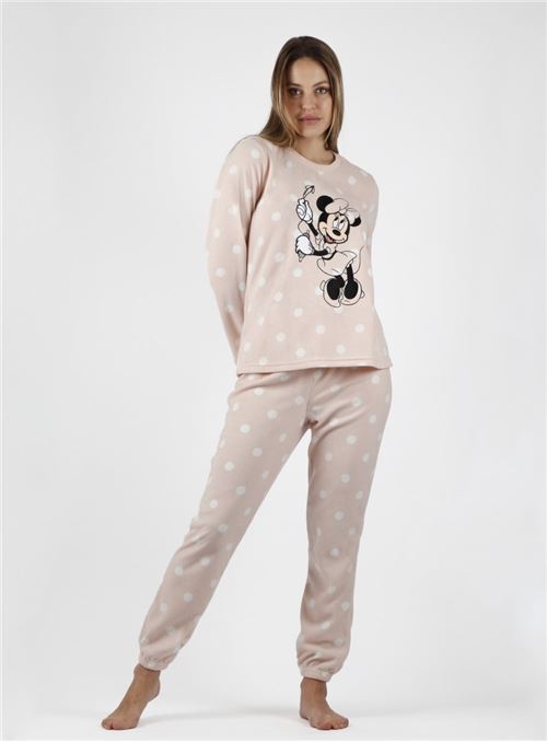 56978-0 PIJAMA POLAR MINNIE BUBBLE GUM