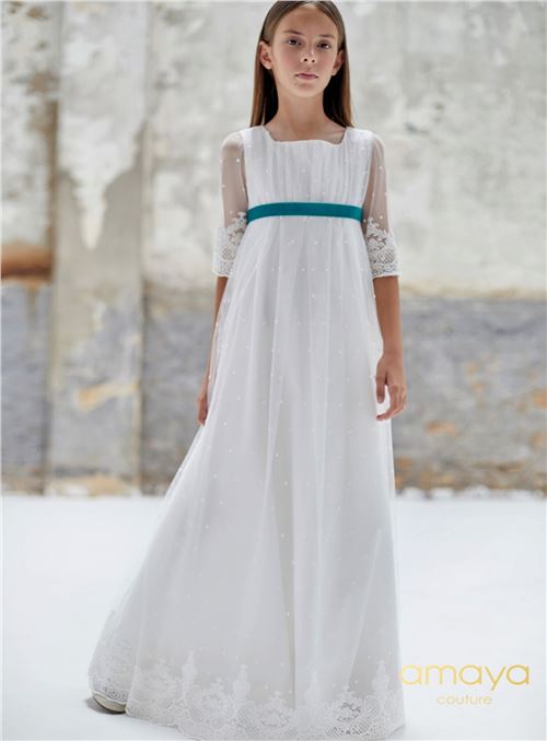 587042MF COL. COUTURE VESTIDO COMUNION