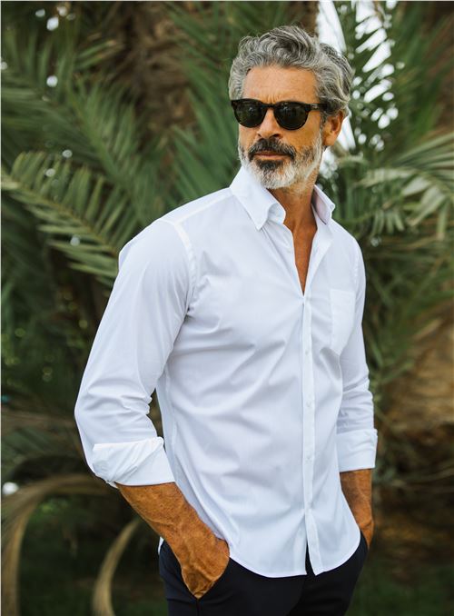 42515 CAMISA CABALLERO M. CORTA